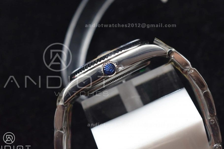 DateJust Steel Best 904L Diamonds Oyster on Blue 36 1:1 SA3235 Edition Bracelet Dial DIWF 0308